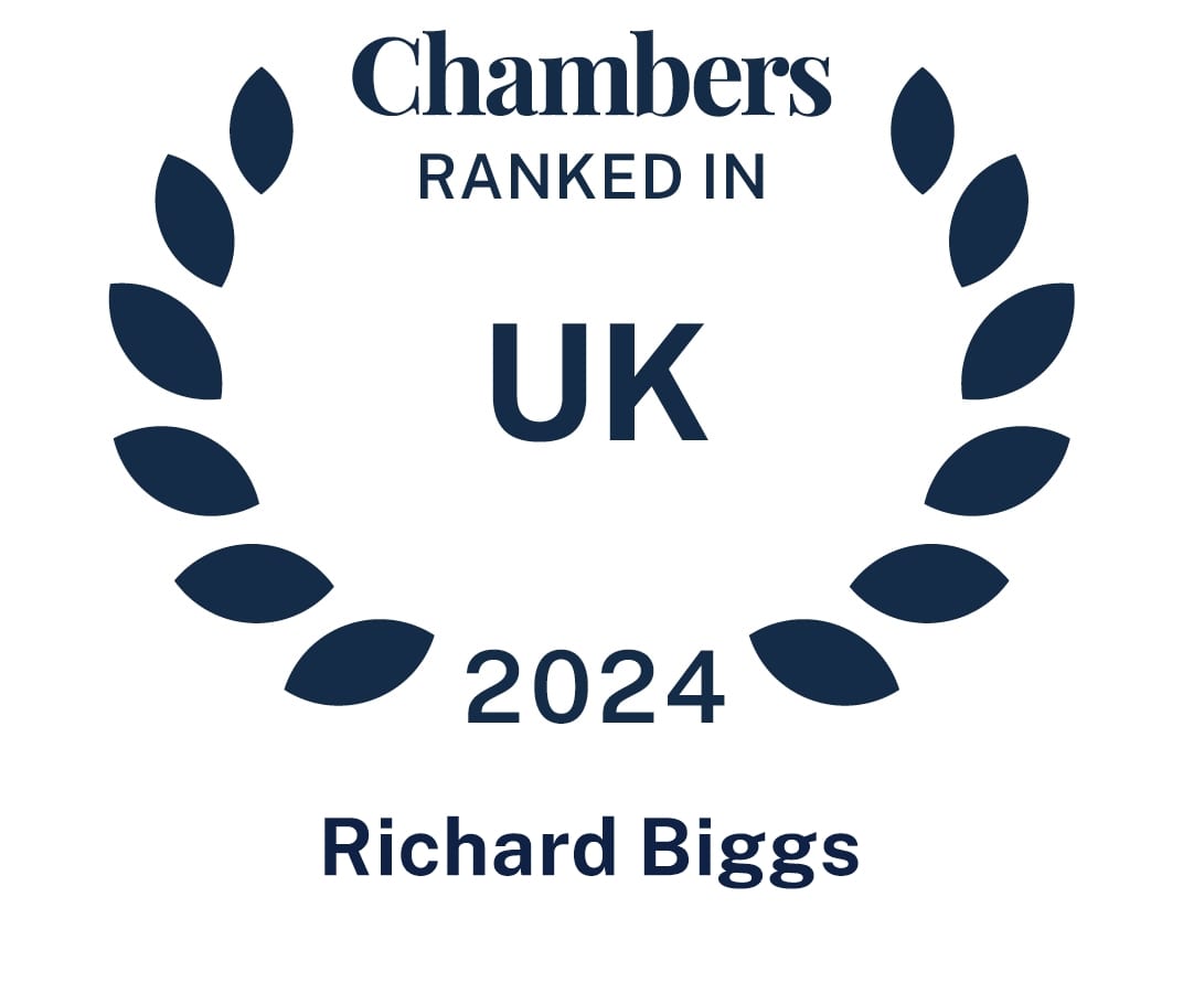 Ranked in Chambers 2024 - Richard Biggs
